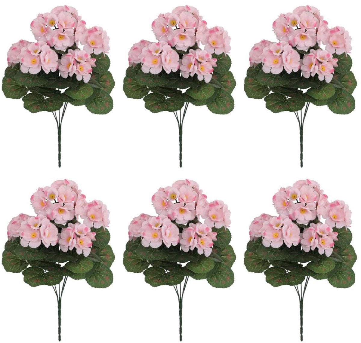 MTTproducts- Nepbloem 6 Bundels - UV-bestendig - Kunstplanten Buiten - Levensecht Ontwerp - Onderhoudsvrij - Eenvoudige Reiniging - Kunstbloemen