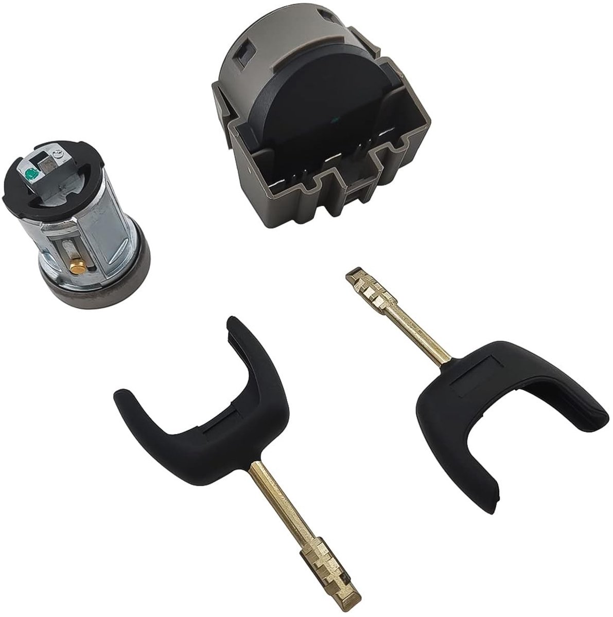 MTTproducts- Startschakelaar voor F-ord Transit MK7 - Ontstekingsschakelaar - Sluitcilinder - 1 Contactslot - 2 Sleutels - Eenvoudige installatie