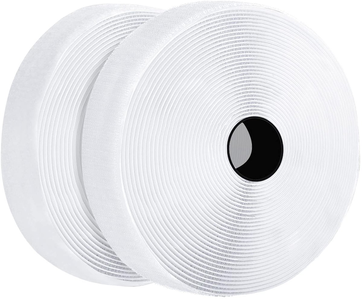 MTTproducts- Klittenband Zelfklevend 20mm x 8 meter - Dubbelzijdig Klittenband - Klittenband Tape - Klittenband Bevestigingssystemen - Innovatieve Oplossingen - Ideaal voor Doe-Het-Zelf Projecten - Haak-en-lusband