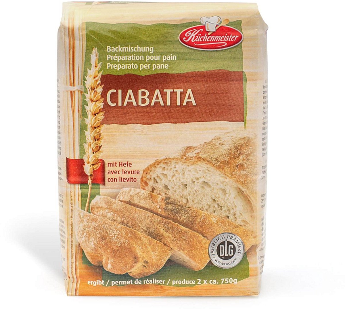 Küchenmeister broodmix - ciabatta 500g