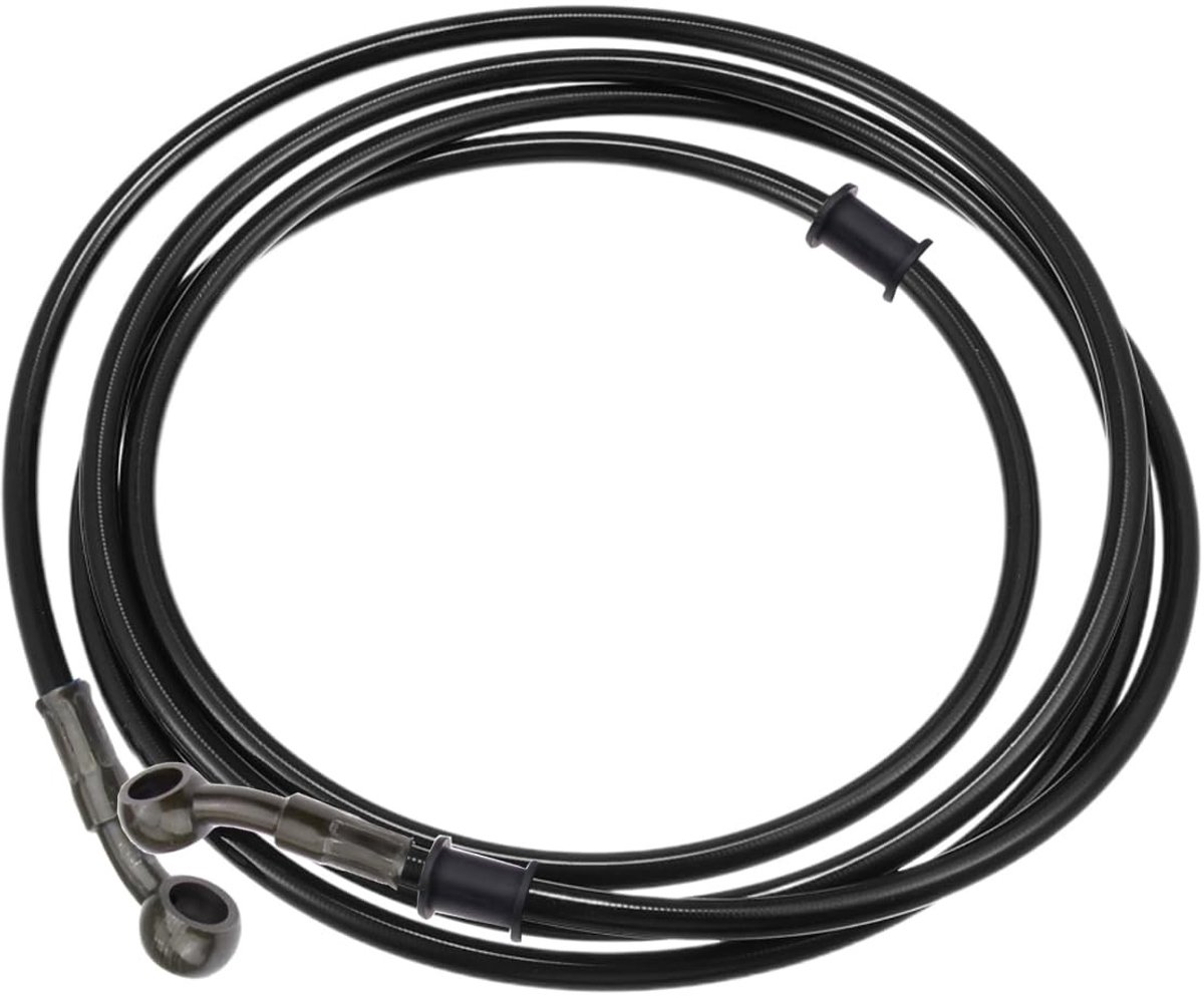 MTTproducts- Remolie Slang 200cm - Versterkte Hydraulische Remleiding - Roestvrij Staal - PVC Beschermlaag - Geschikt voor Motoren - Verbeterde Remprestaties