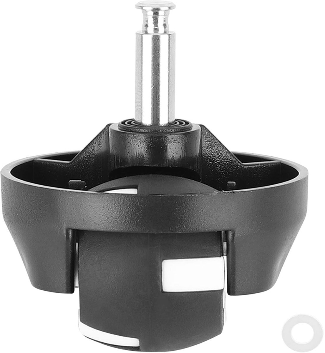 MTTproducts- Zwenkwiel Universeel - Zwenkwiel voor RoboVac 11s/30 - Hoogwaardig ABS-materiaal - Duurzaam en slijtvast - Eenvoudig te installeren - Betere prestaties - Stofzuigerwiel