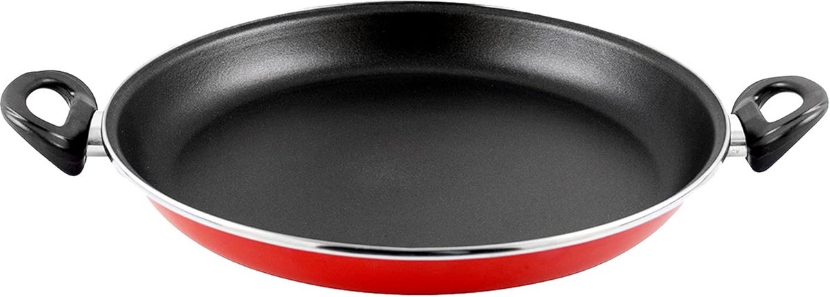 Geëmailleerde Paella-pan voor Inductie, Geschikt voor Vaatwasser - 30 cm