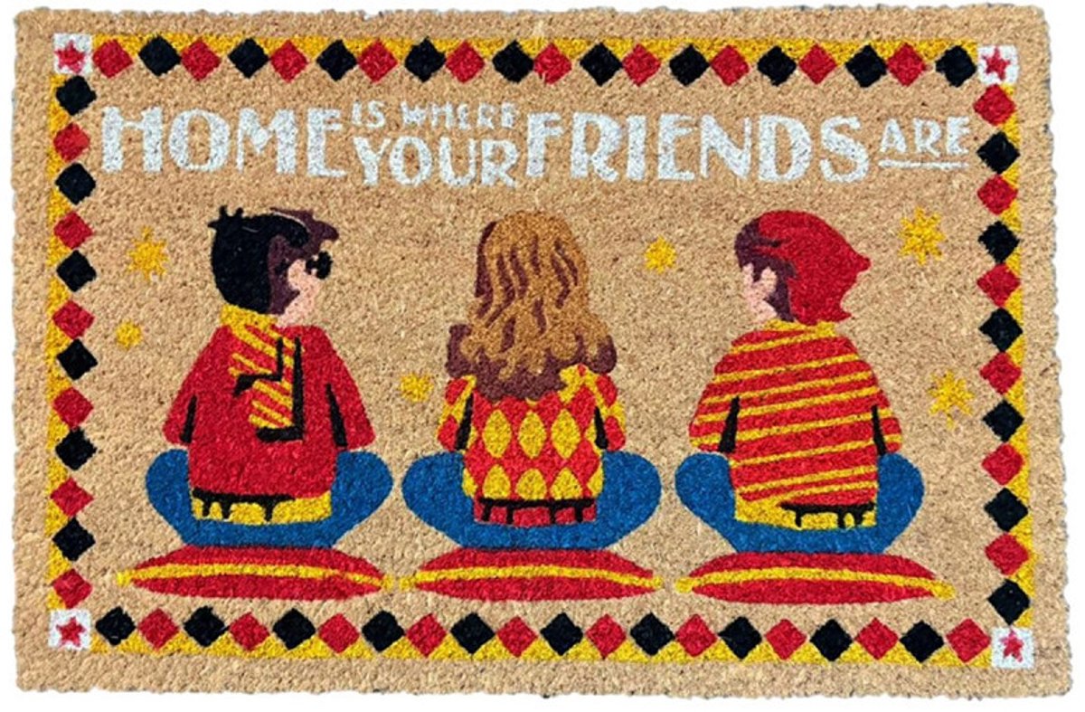 Kurt s adler - Deurmat PVC/Cocos Harry, Hermelien&Ron 60 cm