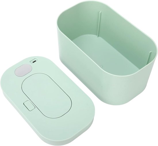 Babydoekjes Verwarmer - Doekjes Box - Baby Verzorging - Energiezuinig Design - Grote Capaciteit - Groen — afbeelding 4