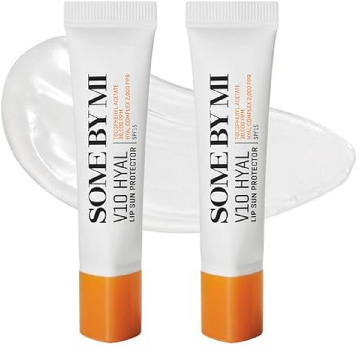 Hyaluronzuur Lippenbalsem met SPF15 – 2-Pack – Transparante Lippenverzorging voor Droge en Gevoelige Lippen