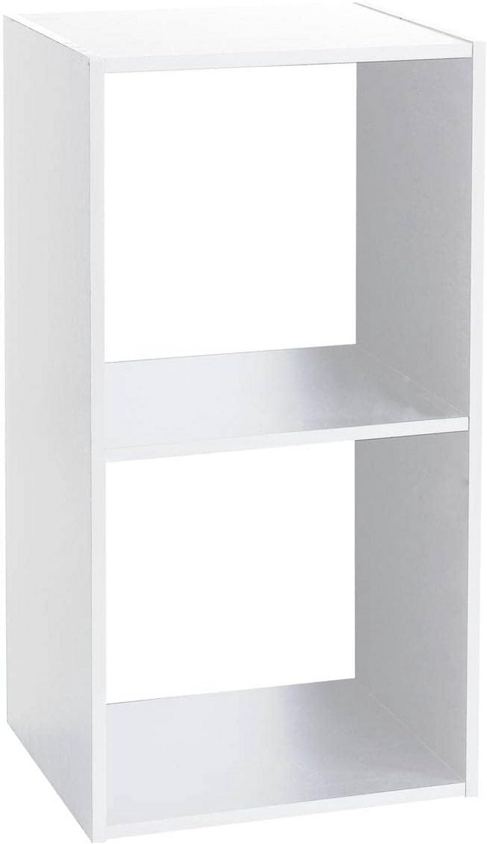 Rack 2 compartimenten Mix n modul wit