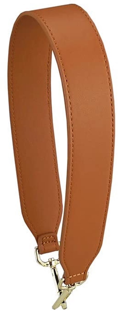 Dailygoods - Universele Schouderriem voor Tassen 64 cm met Karabijnhaak, Bruin