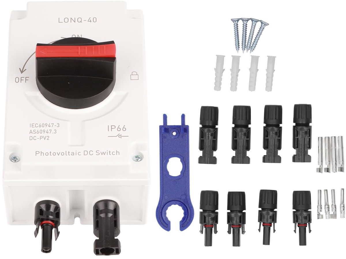 Dailygoods - Fotovoltaïsche Zonneschakelaar voor Elektrische Isolatie