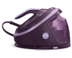 Philips 7000 series PerfectCare-stoomgenerator - 3120 W, 600g steamboost, gegarandeerd geen schroeiplekken, 1.5 liter watertank - Paars, PSG7200/30
