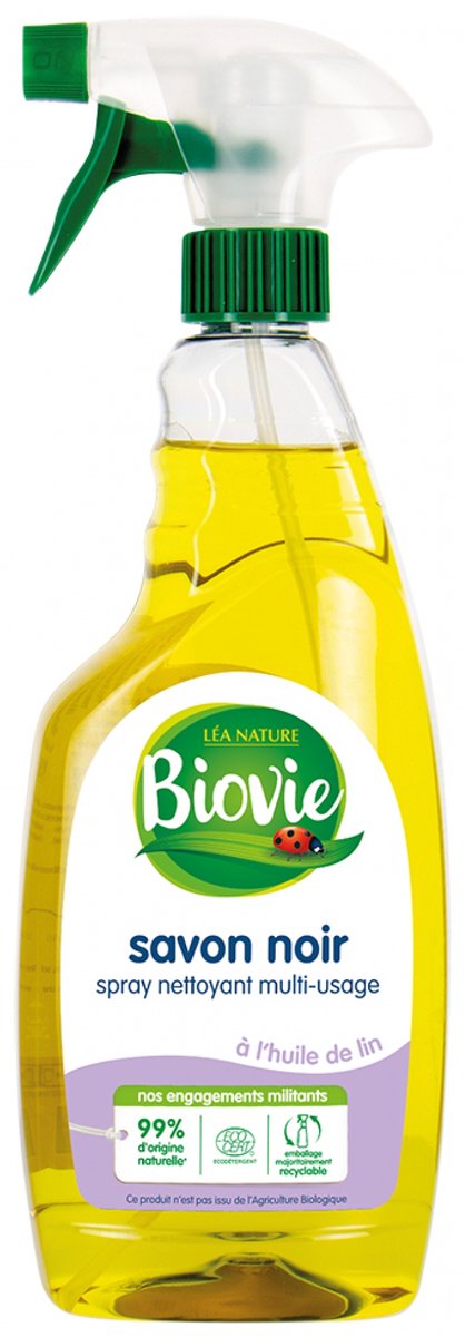 Biovie Black Soap Multi-Purpose Cleaner Spray 750 ml