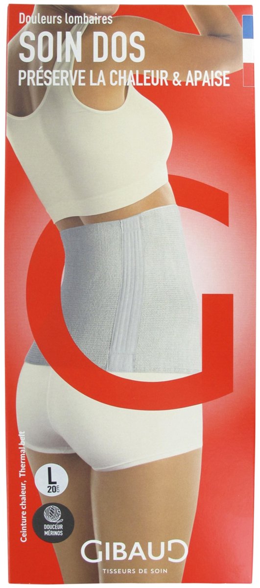 Gibaud Soin Dos Ceinture Chaleur Écru Hoogte 20 cm (Maat : L)