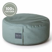 Ryce® MeditatieKussen - Yoga - Katoen - Boekweit - Mintgroen