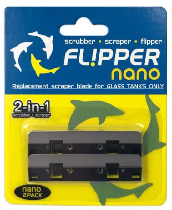 Flipper Cleaner Nano - RVS Reserve Mesje - x2