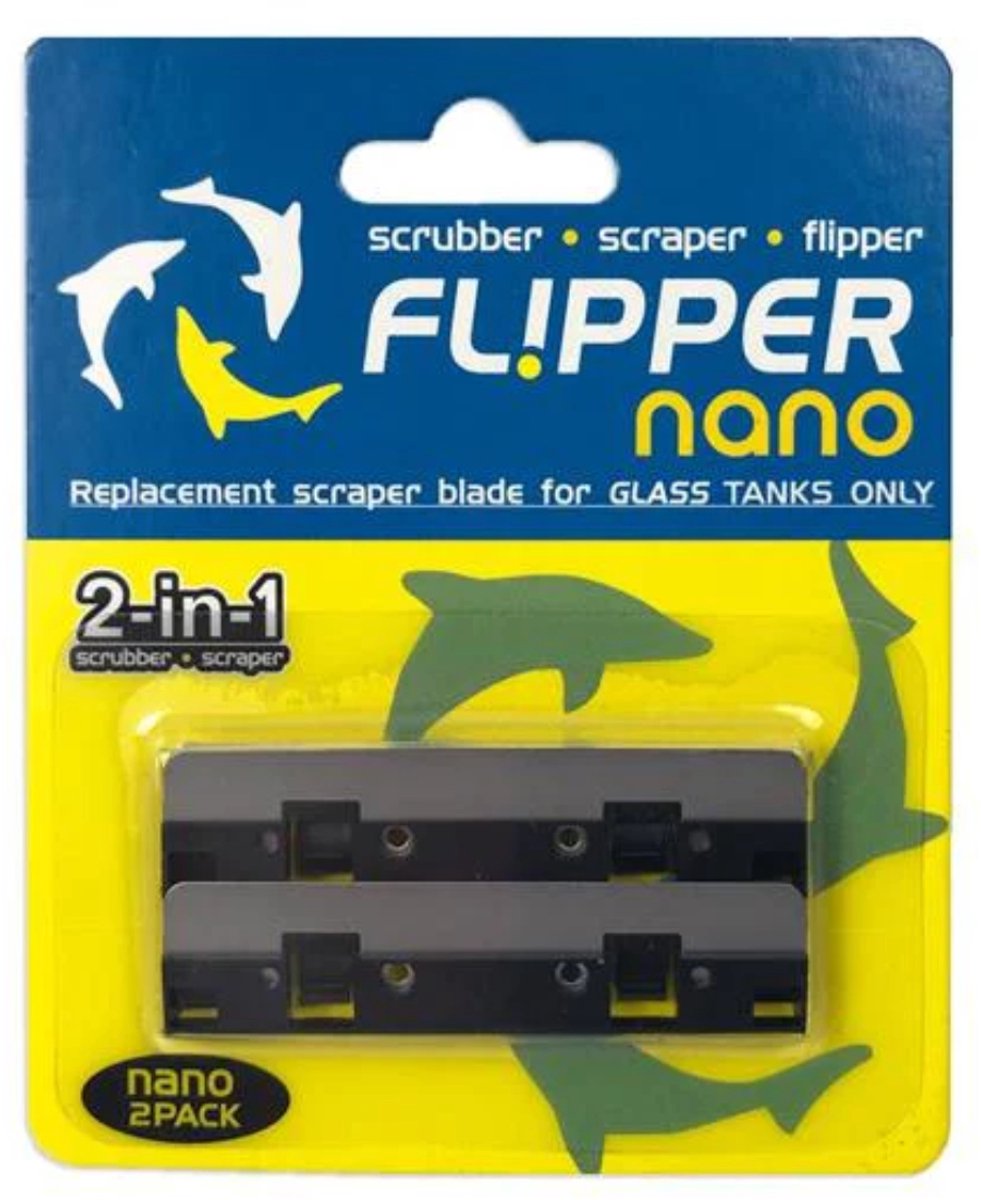 Algenmagneet Flipper Cleaner Nano RVS Mesje