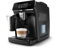 Philips 2300 Series LatteGo EP2331/10 - Espressomachine - 3 Soorten Koffie + Heet Water - Zwart / Chroom - + AquaClean Filter