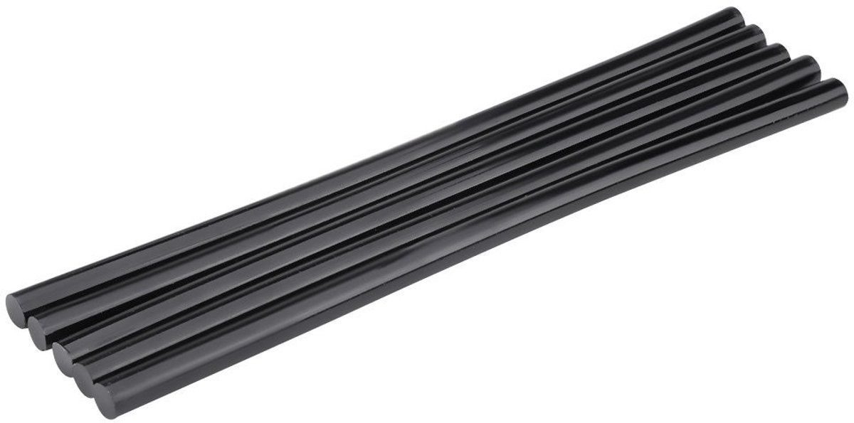 Dailygoods - Set van 5 Zwarte Lijm Sticks voor Hot Melt Reparatie