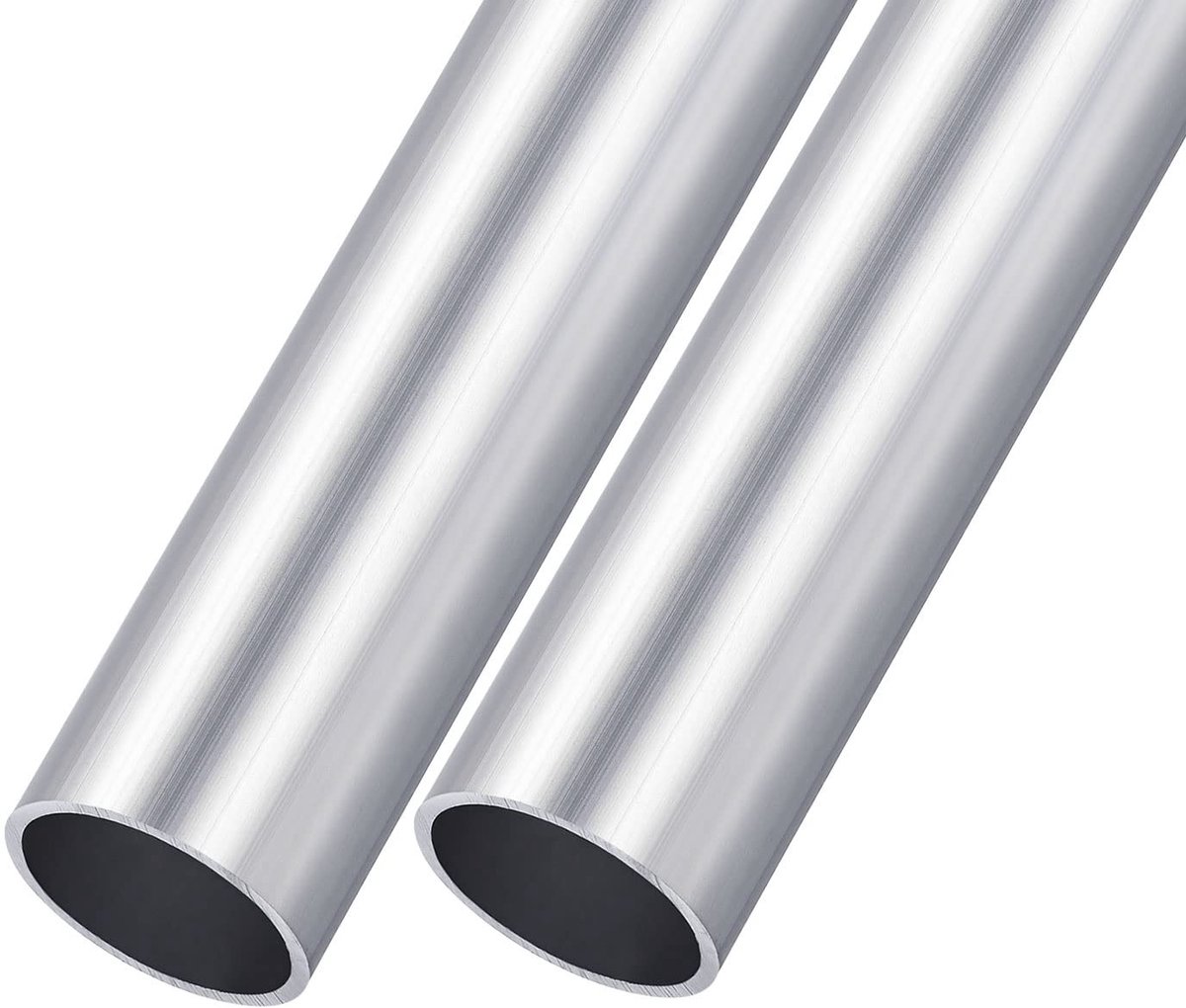 Dailygoods - Cosensi - Dailygoods - Set van 2 Aluminium Buizen voor DIY en Huishoudelijke Toepassingen