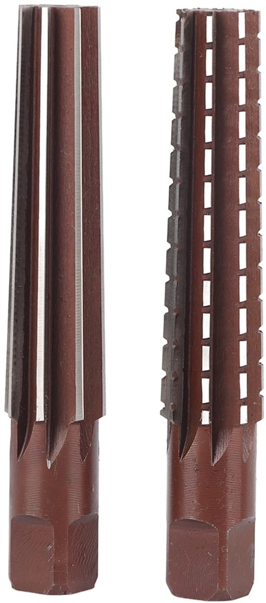 Dailygoods - Dailygoody - Ruimers Geset Koolstofstaal - Fijne en Grove Ruimer - Geschikt voor Metrische Cilinderschacht - Snijgereedschap - MT4# - Hoogwaardige...