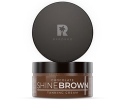 BYROKKO - Shine Brown - Chocolate - Tanning Cream - 200ml (nieuwe verpakking) - Zonnebank