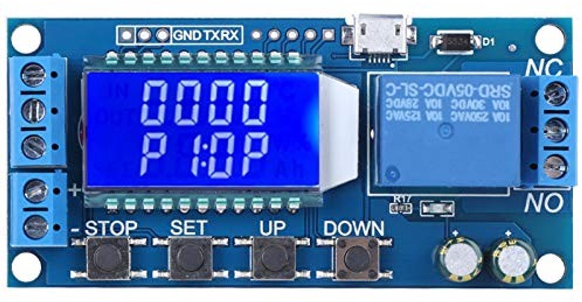 Dailygoods - Cyclus Trigger Vertraging Timer Schakelaar voor Elektronische Toepassingen