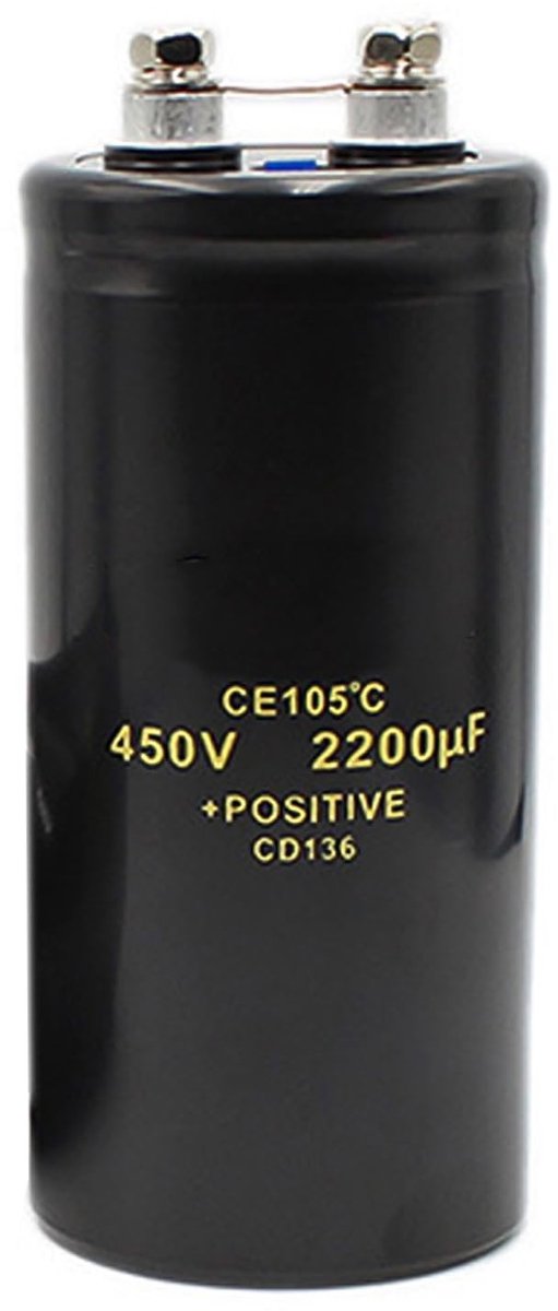 Dailygoods - 2200UF/450V Elektrolytische Condensator voor Voedingssystemen
