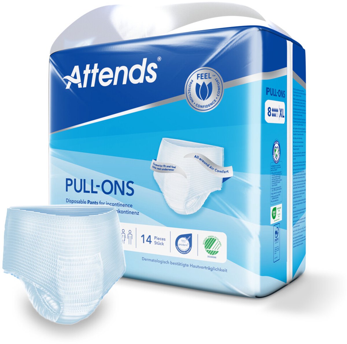 Pull-ons incontinentie - 8 X- 14 stuks - Large - incontinentiebroekjes