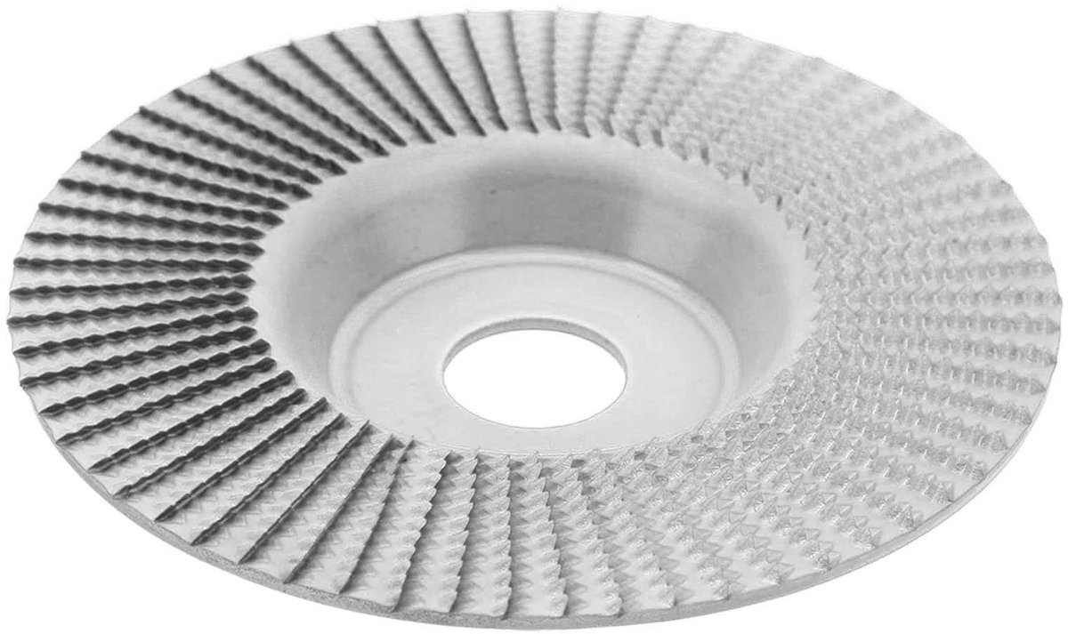 Dailygoods - Dailygoody - Houtsnijwerk Schijf - Tungsten Carbide - Slijpschijf voor Houtbewerking - 125mm - Carving Schuurschijf - Ideaal voor Meubeldecoratie