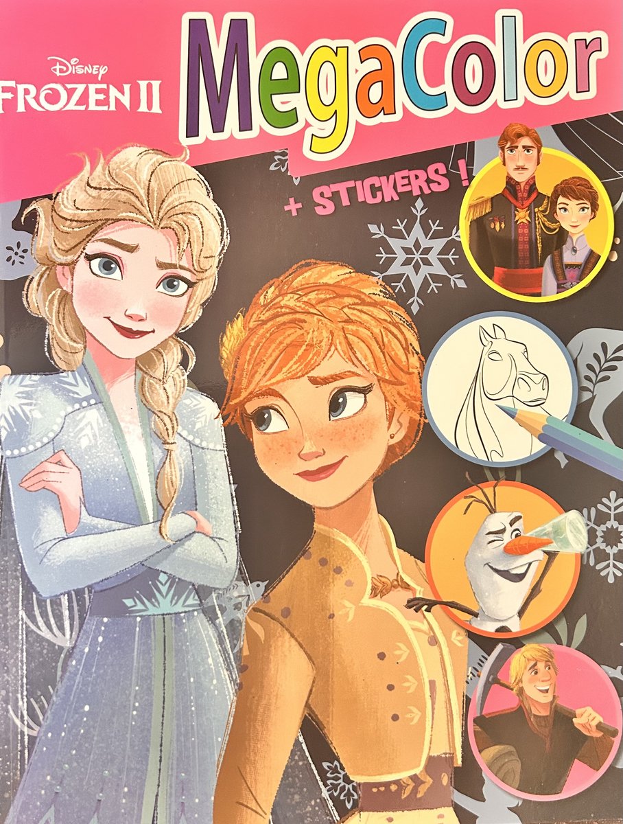 Frozen 2 MegaColor + stickers
