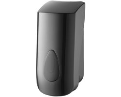 PlastiQline 2020 Zeepdispenser - 900 ml - Navulbaar - Zwart Kunststof - Wandmontage - Voor Zeep, Alcoholgel & Lotion