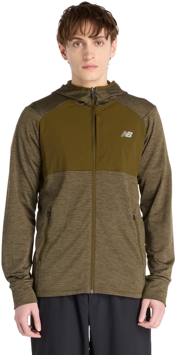 Heat Grid Hooded New balance Groen