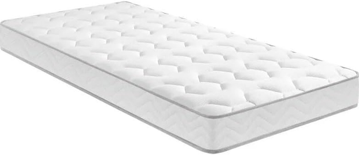 WEB2O Kindermatras - 80x160 cm - Wit - Comfortschuim