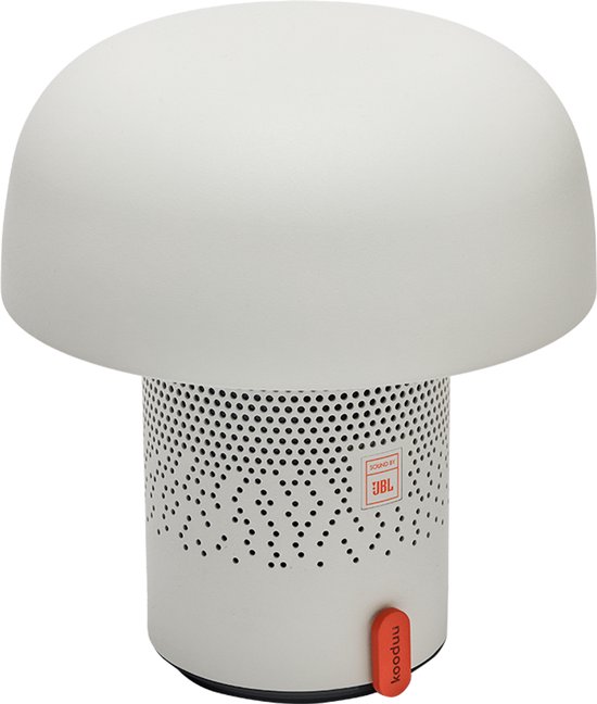 Kooduu Sensa PLAY - Bluetooth Speaker met SOUND BY JBL - Dimbare LED-lamp - Oplaadbare batterij - Inclusief docking station - Kleur Cloudy White van Merkloos — afbeelding 3