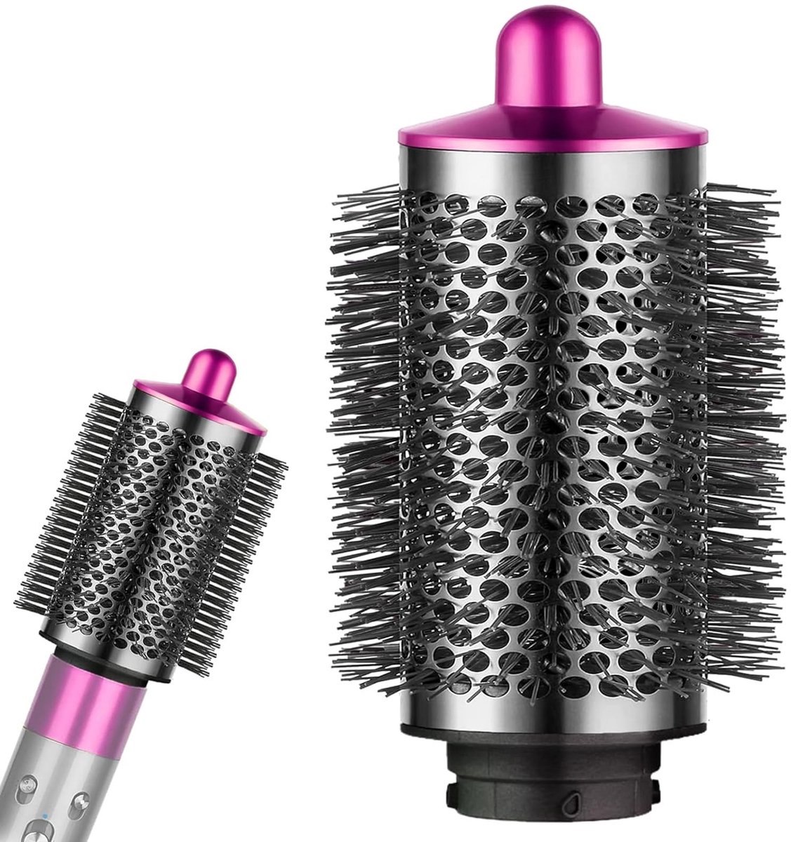 Dailygoods - Innovra - Dailygoods - Dailygoody - Opgewaardeerde grote ronde volumizing borstel - Haarvolume - Geschikt voor slap haar - Volumizing Attachment Brush - Voor Dyson Airwrap -..