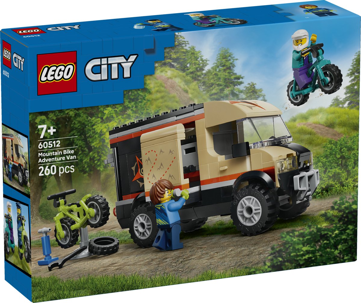 LEGO 60512 City - Mountainbike avonturenbus