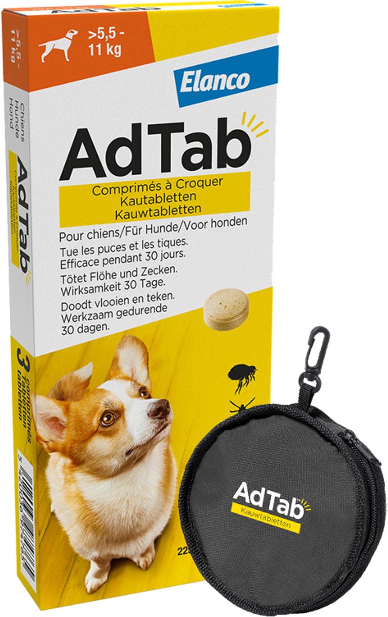 AdTab Vlooien Tabletten Hond -