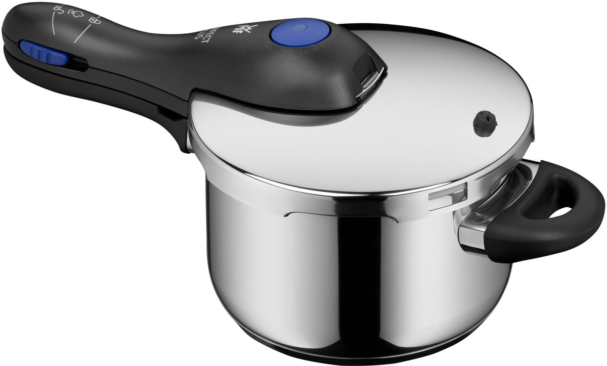Bol.com WMF Perfect Plus - Snelkookpan - 2.5L - Ø 18 cm - RVS - Vlambeveiliging - Inductie aanbieding