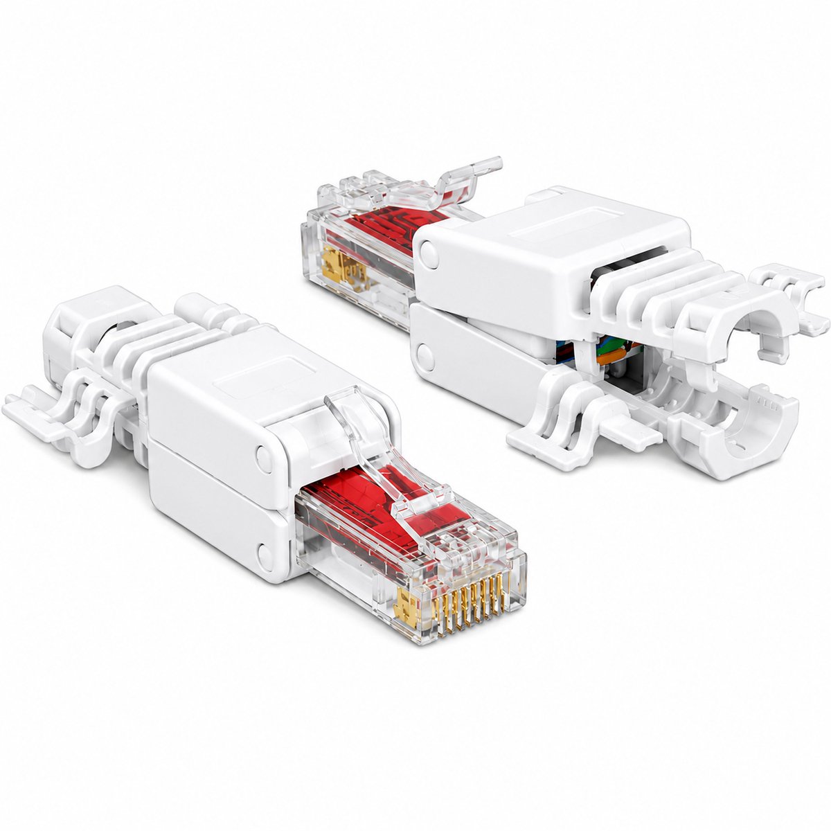 DeLOCK RJ45 plug Cat.6 UTP toolfree 2 stuks