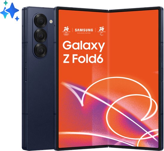 Samsung Galaxy Z Fold6 - Navy - 256GB opslag - Snapdragon 8 Gen 3