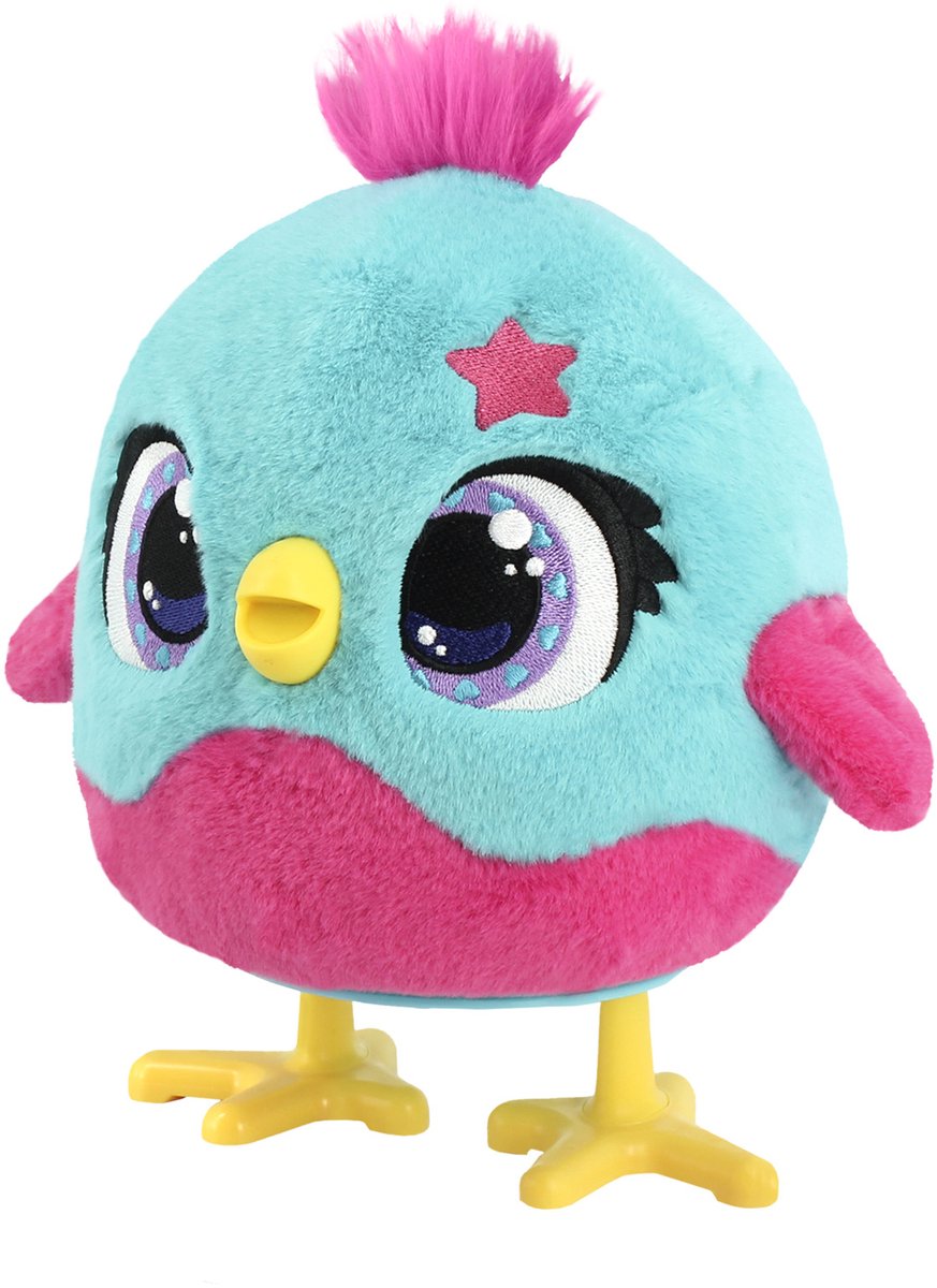 Jumbo - Funtasy Family - Chick-a-boo - Vanaf 3 jaar - Interactieve knuffel - Speelgoed met geluid - Zingt, danst en legt kuikens — afbeelding 10