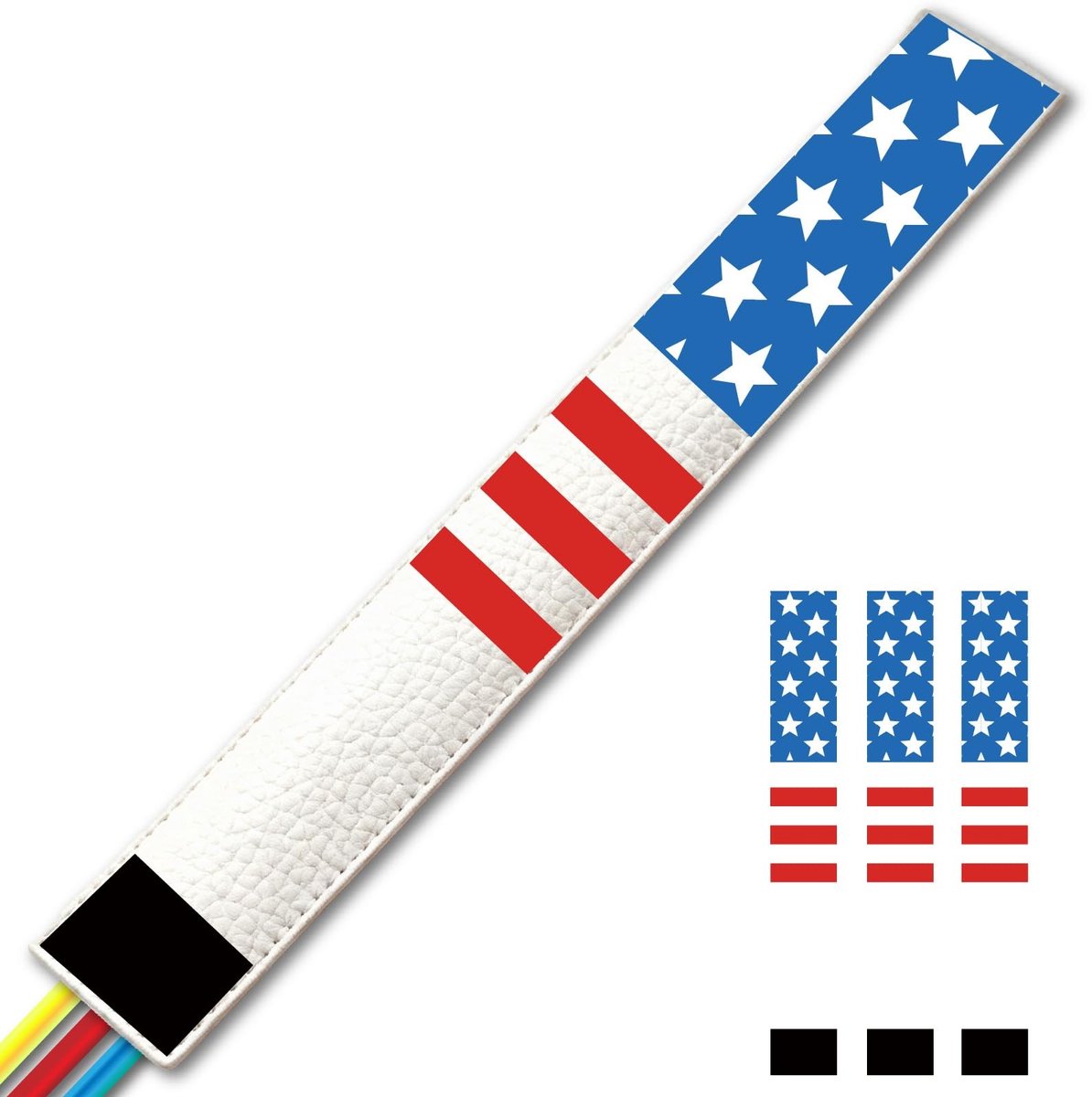 Dailygoods - PU Lederen Golfuitlijning Stok Cover voor Golfclubs