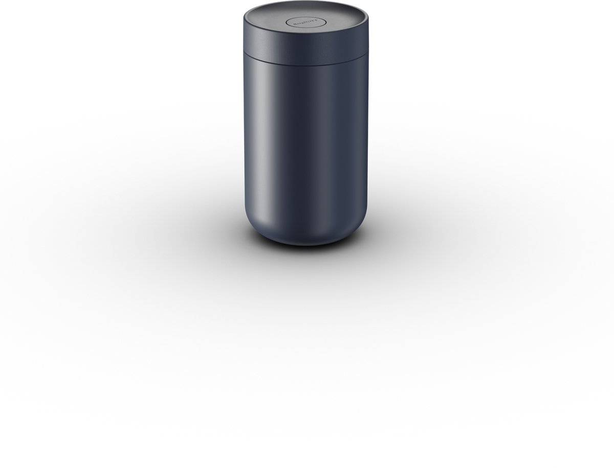 BergHOFF Home Nommie – Thermos Lunchbox - Food Jar 0.75L – Lekvrije Yoghurtbeker To Go – Isoleerbeker voor Soep - Dubbelwandige Isolatie - RVS Thermische Voedselcontainer – Houdt 6u Warm/Koud – Navy