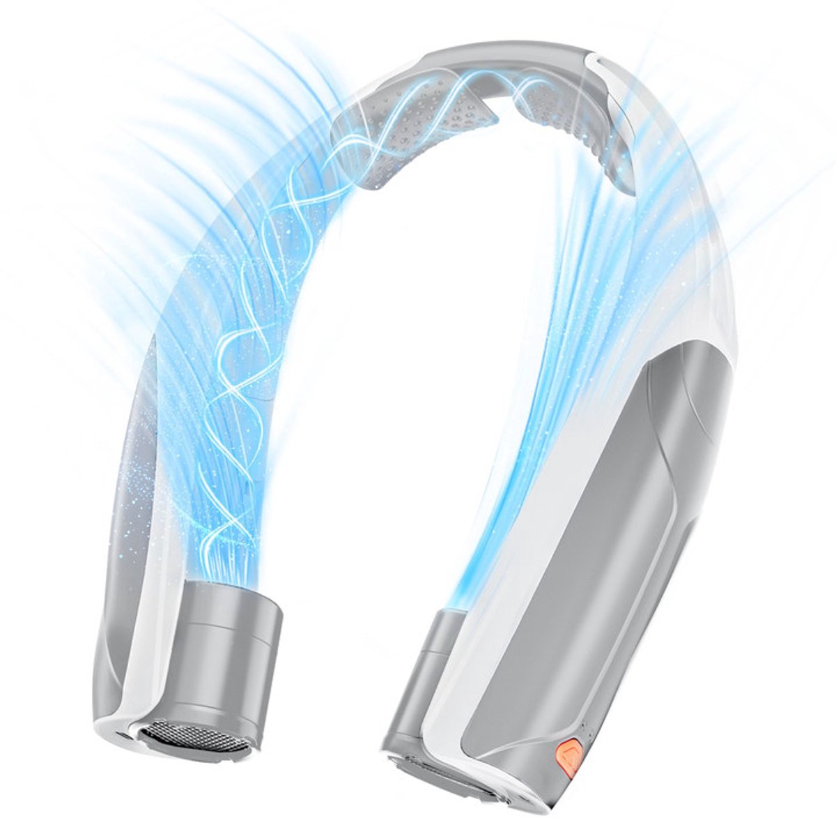 Draagbare NekVentilator - 6 standen met koeling- 6000 mAh Lange Batterijduur USB Oplaadbaar - Mini Ventilator ideaal Voor Buitensport woon-werkverkeer en Dagelijks Gebruik