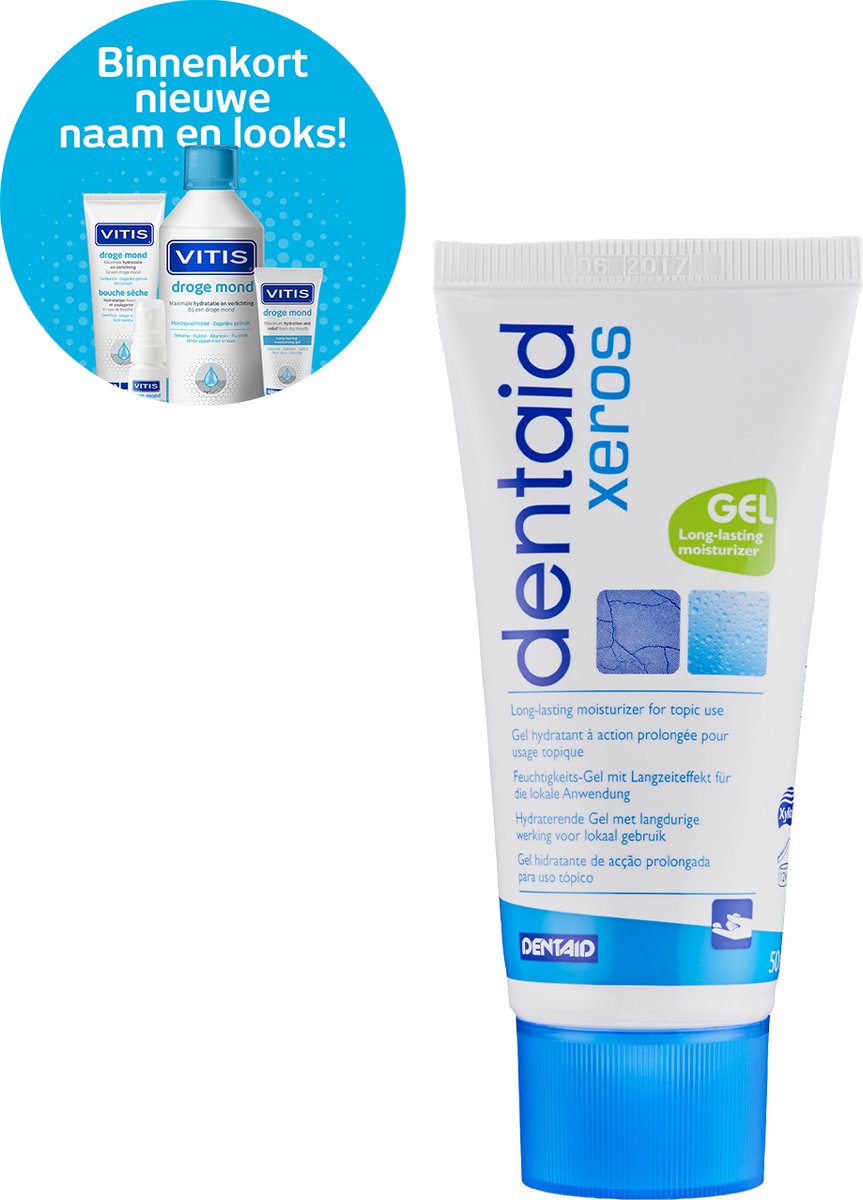 Dentaid Xeros Gel - 50 ml - Compenseert het gebrek aan speeksel