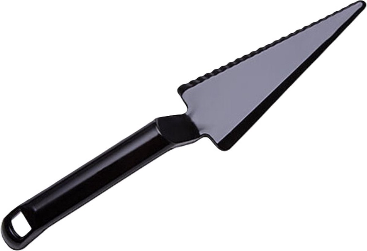Actrbl cake lifter zwart - taartschep - cakeschep - catering - 48 stuks - kunststof