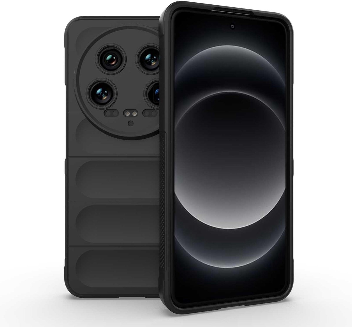 Dailygoods - TPU Hoesje voor Xiaomi 14 Ultra, Slank en Schokbestendig, Zwart
