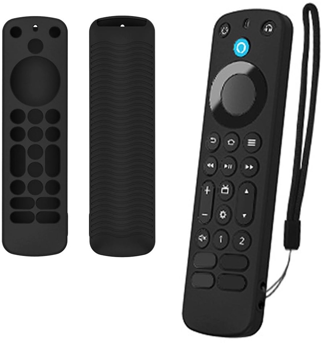 Dailygoods - Antislip Siliconen Hoes voor Alexa Voice Remote Pro
