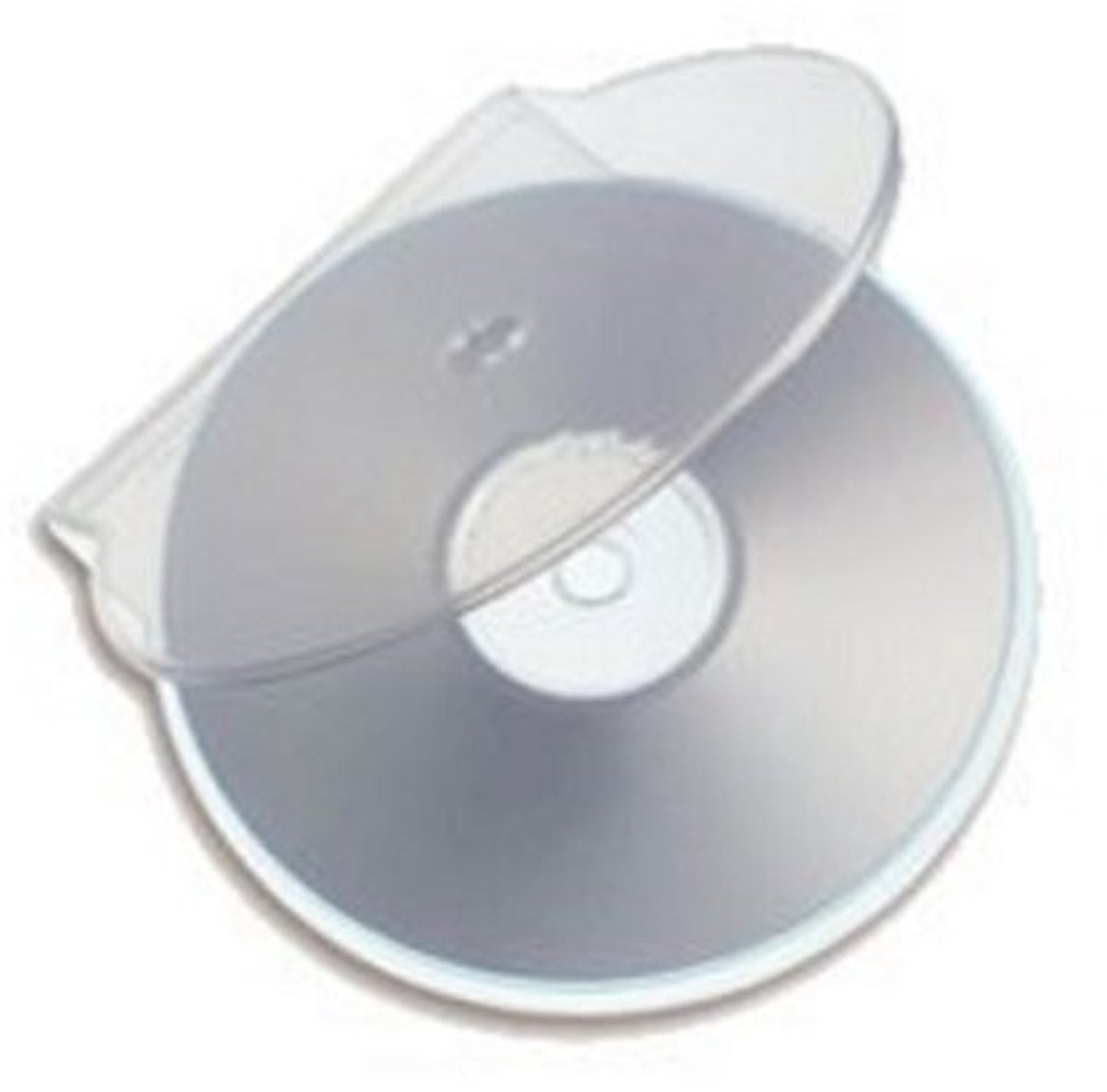 Dailygoods - Dailygoody - Opbergkoffers voor CD DVD Blu Ray - Clam Design - Beschermend en Stabiel - Pack van 25 - Voor Thuis en Verzenddoeleinden - Gele Kleu