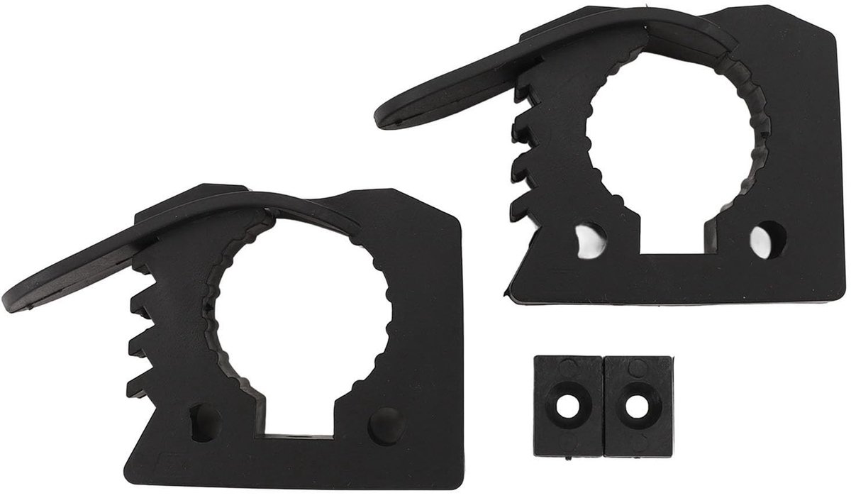 Dailygoods - Dailygoody - Schep Houder - Rubber Clamp Mount voor Off-Road Tools - Snelle Ontgrendeling - Stevige Bevestiging - Handig en Duurzaam - Geschikt voor T...