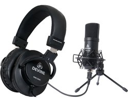 Devine PRO 2000 hoofdtelefoon + Devine USB microfoon